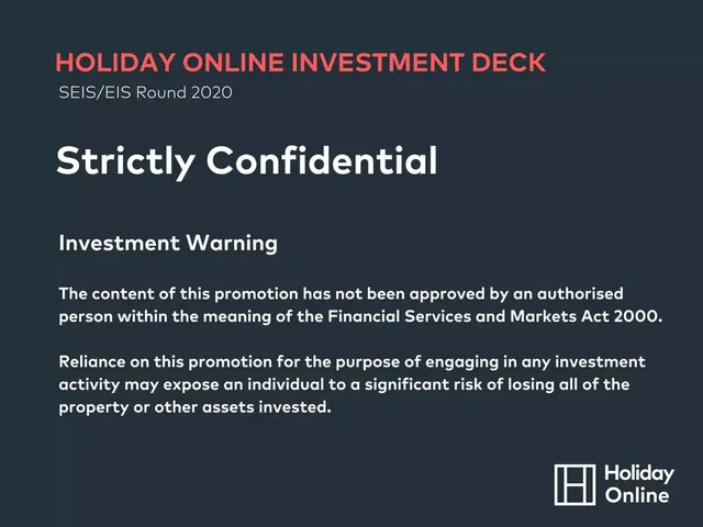 Disclaimer slide 2 from Holiday Online