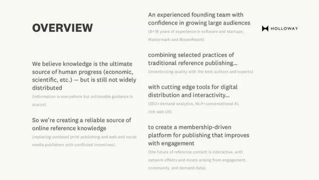 Product / solution slide 4 from Holloway