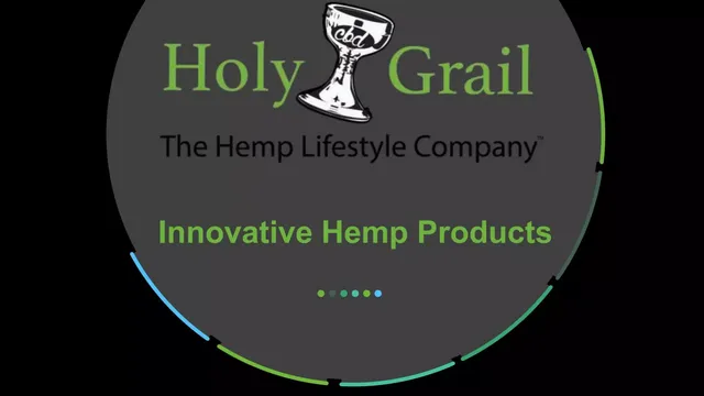 Holy Grail Plan pitch deck cover