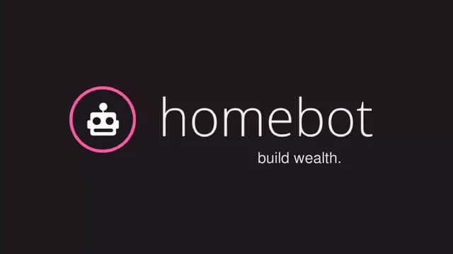 Homebot pitch deck cover