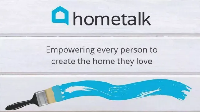 Hometalk pitch deck cover