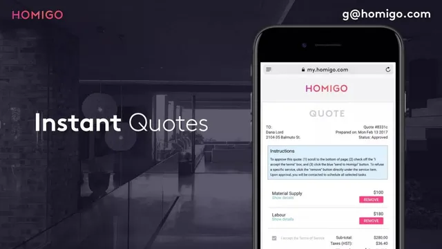 Thank you slide 6 from Homigo