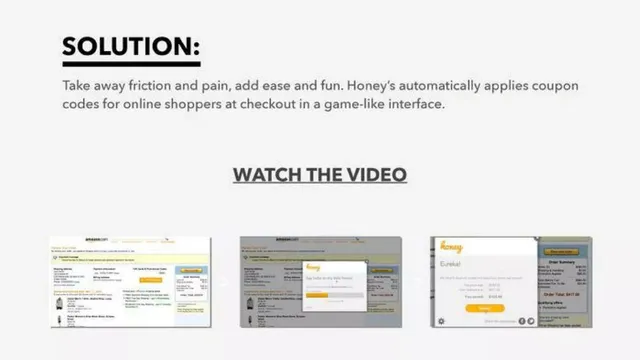 Product / solution slide 3 from Honey