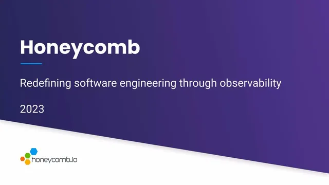 Honeycomb pitch deck cover