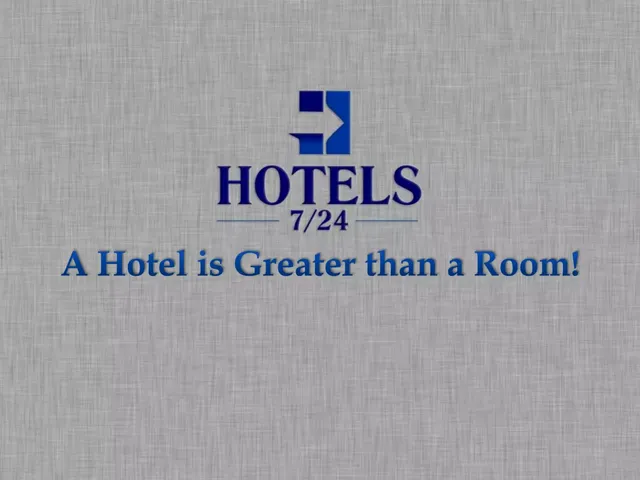 Hotels724 pitch deck cover