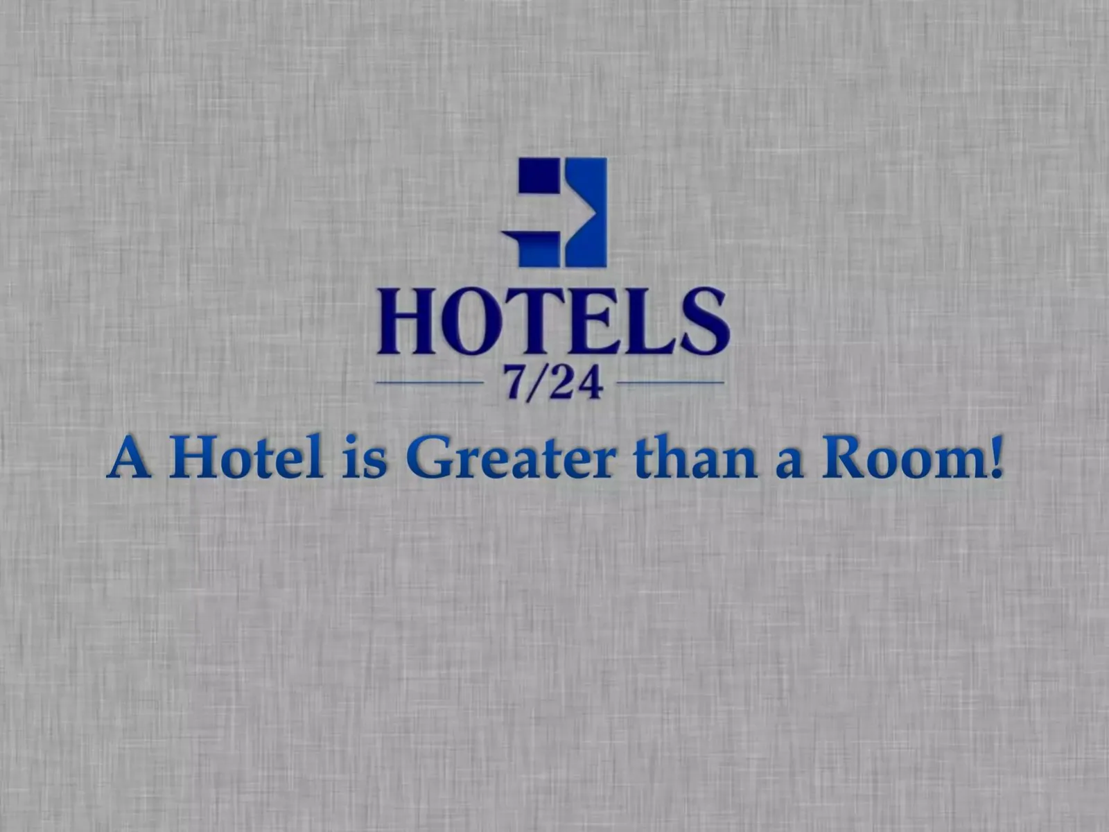 Hotels724 pitch deck slide
