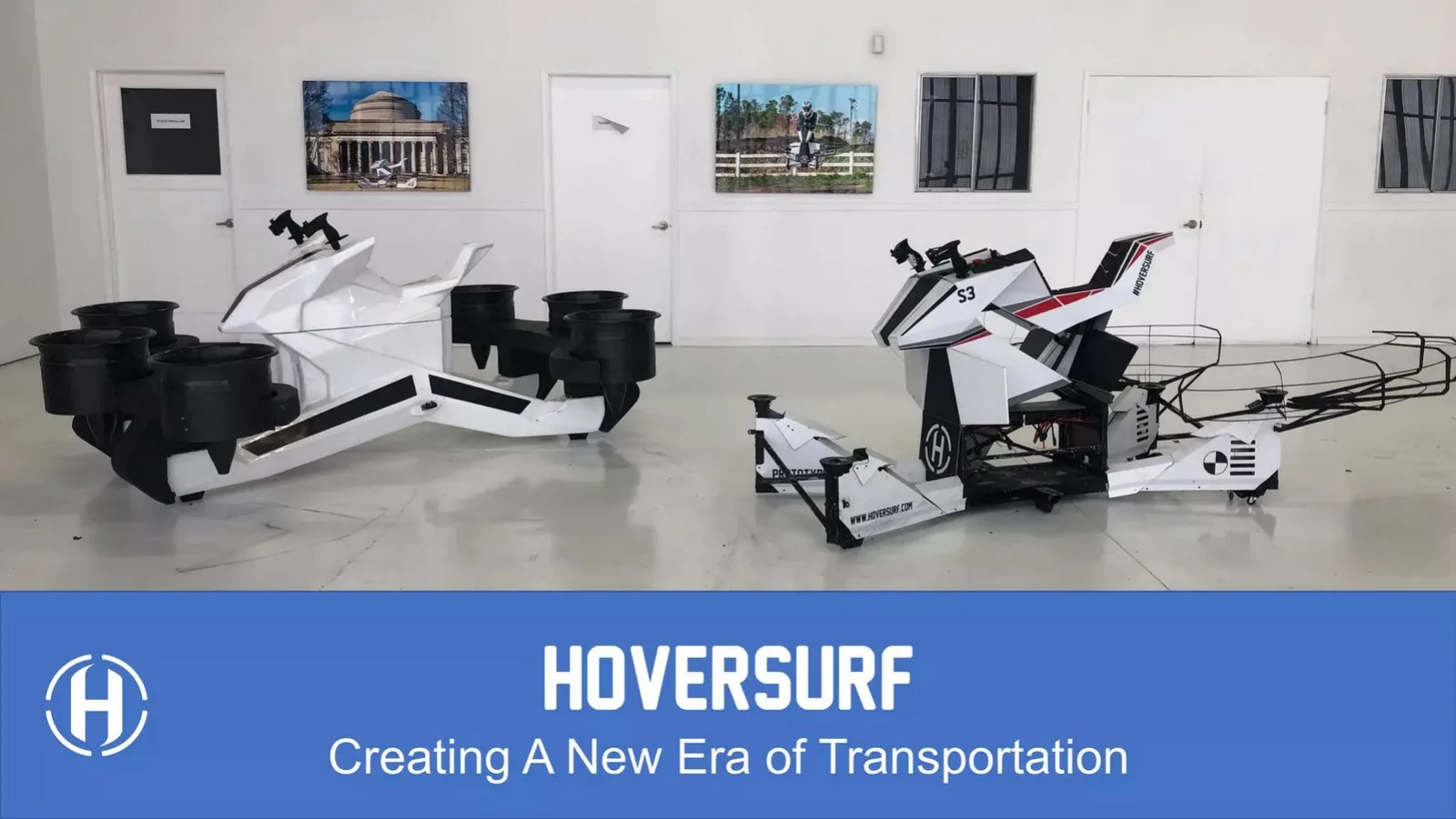 Hoversurf pitch deck slide