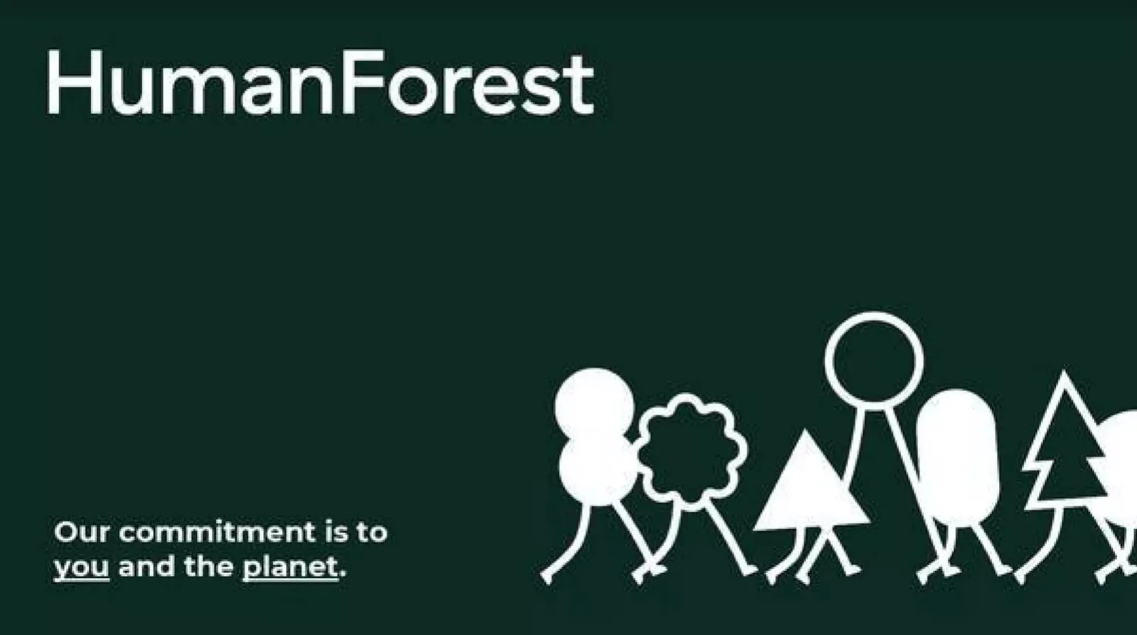 HumanForest pitch deck slide