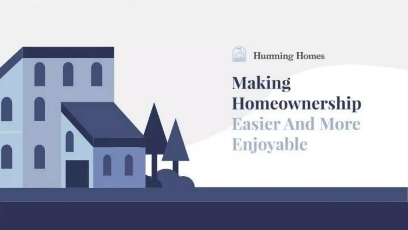 Humming Homes pitch deck slide