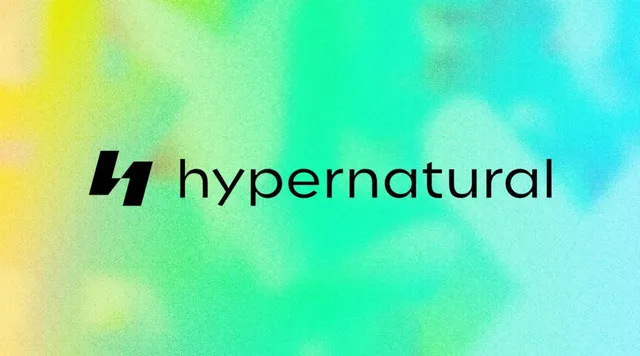 Hypernatural pitch deck cover