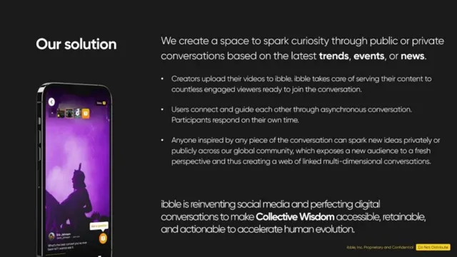 Product / solution slide 6 from Ibble