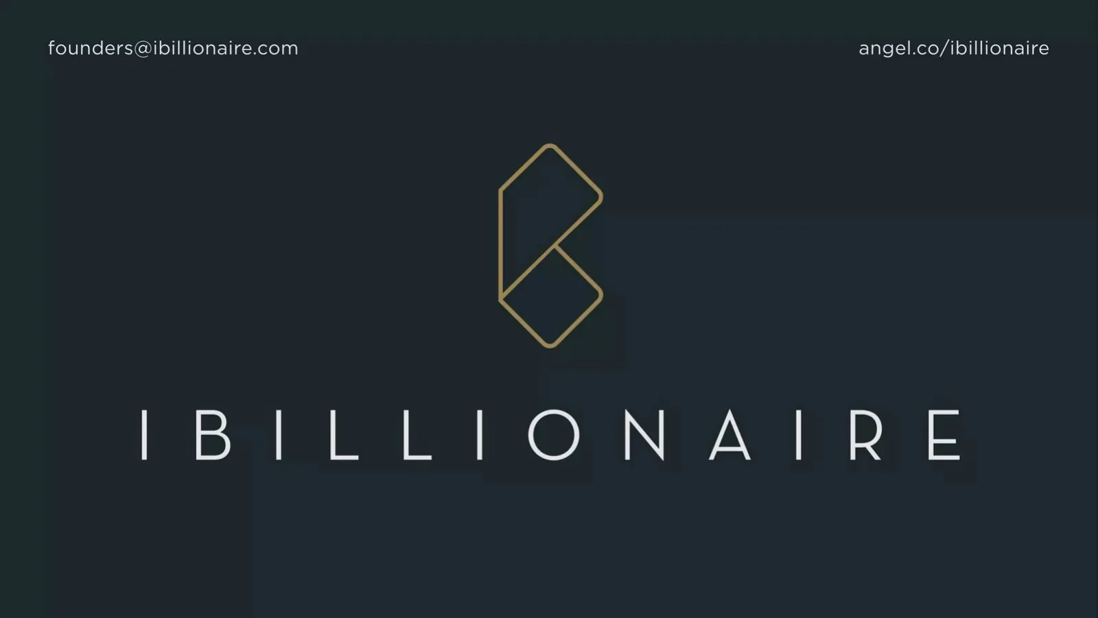iBillionaire pitch deck slide