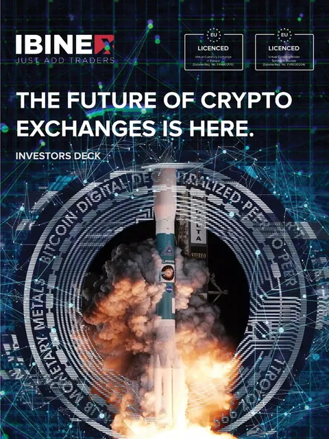 Ibinex pitch deck cover