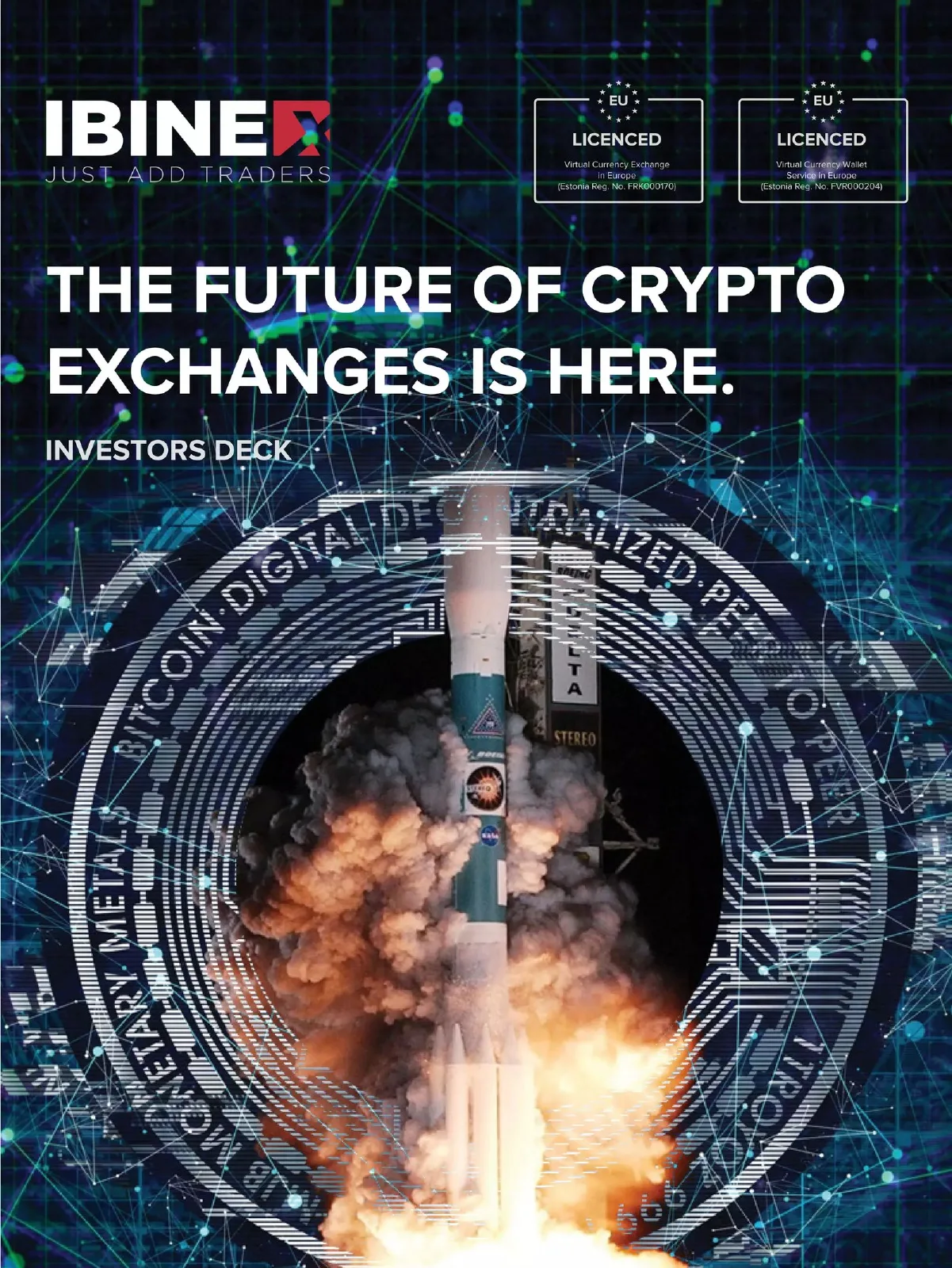 Ibinex pitch deck slide