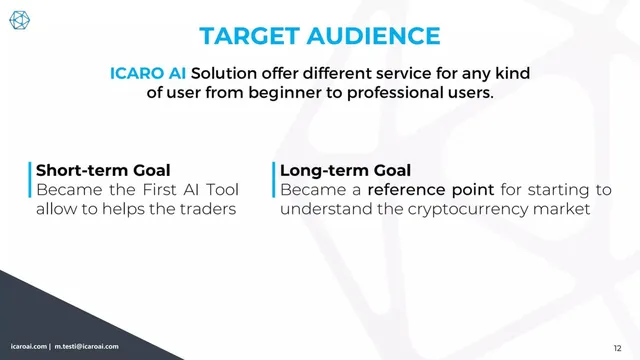 Vision slide 12 from Icaro AI