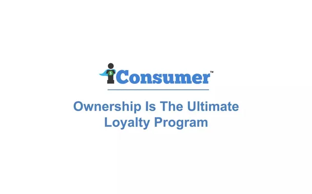 iConsumer pitch deck cover
