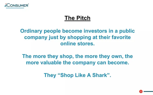 Product / solution slide 5 from iConsumer Retail