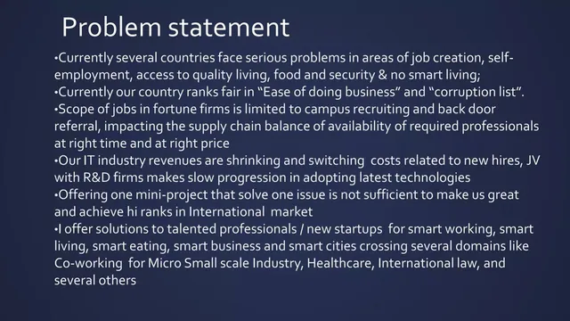 Problem slide 3 from Bhadale IT