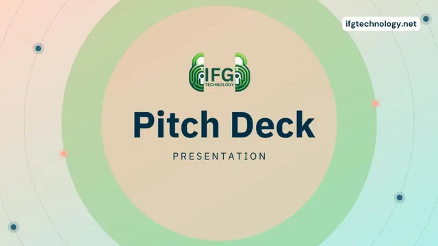 IFG Technology pitch deck cover
