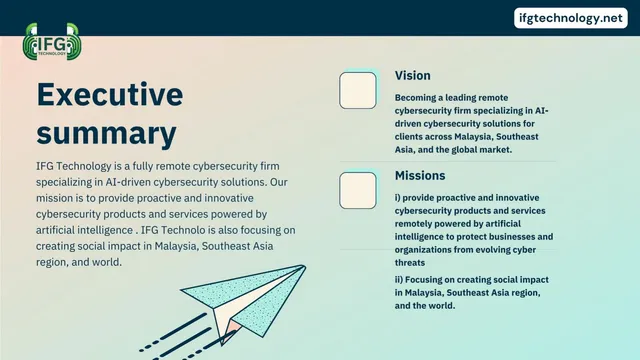 Vision slide 2 from IFG Technology