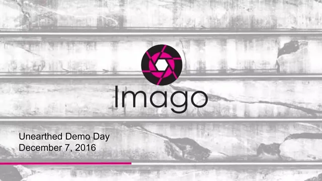Imago pitch deck cover