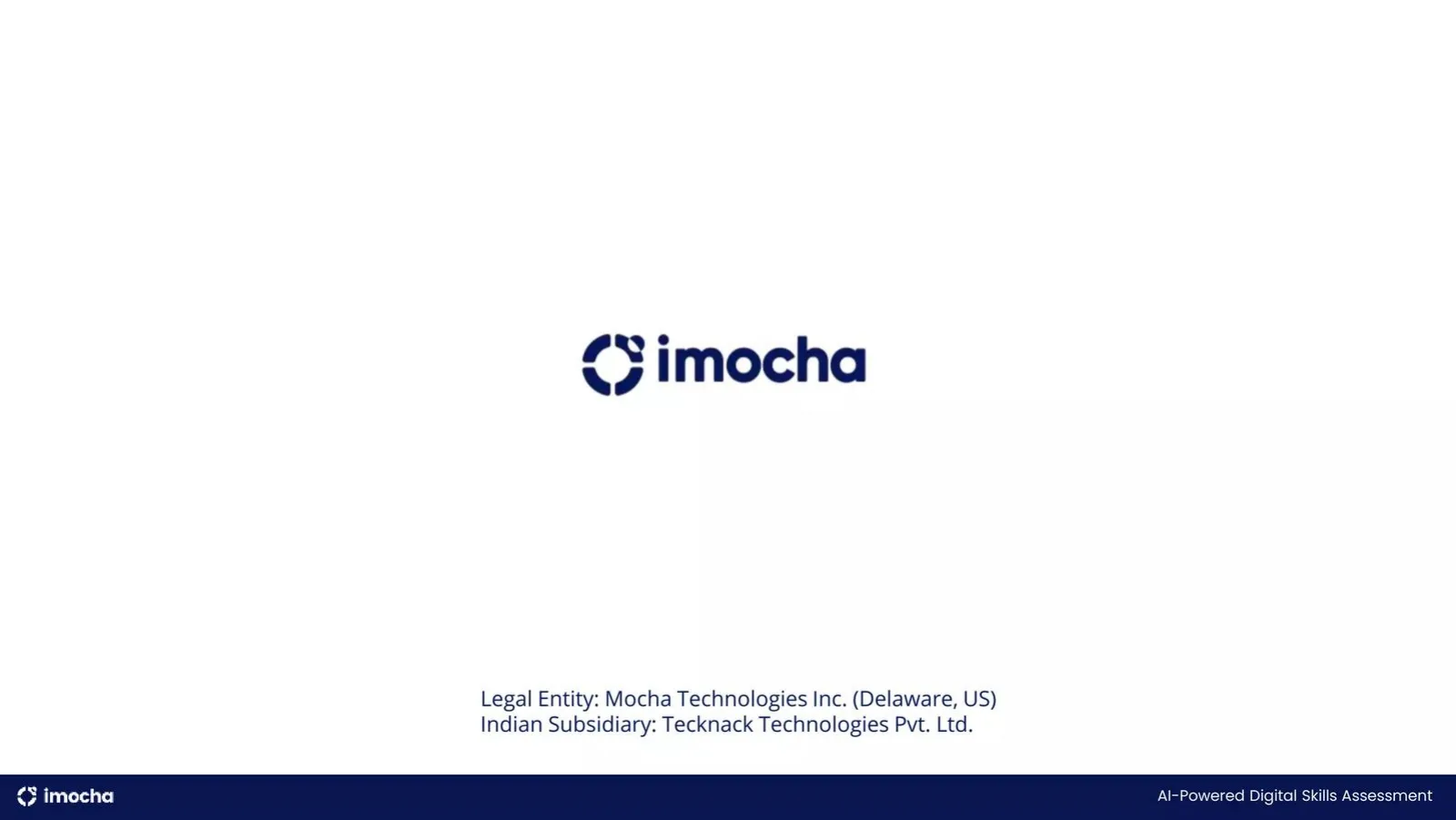iMocha pitch deck slide