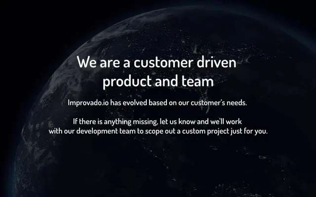 Thank you slide 7 from Improvado