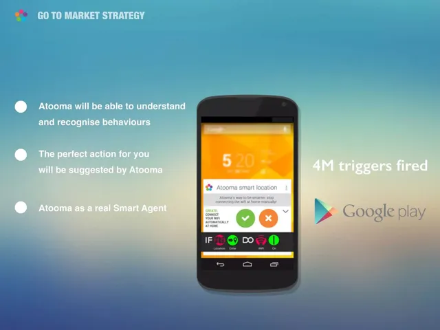 Go-to-market strategy slide 4 from Atooma