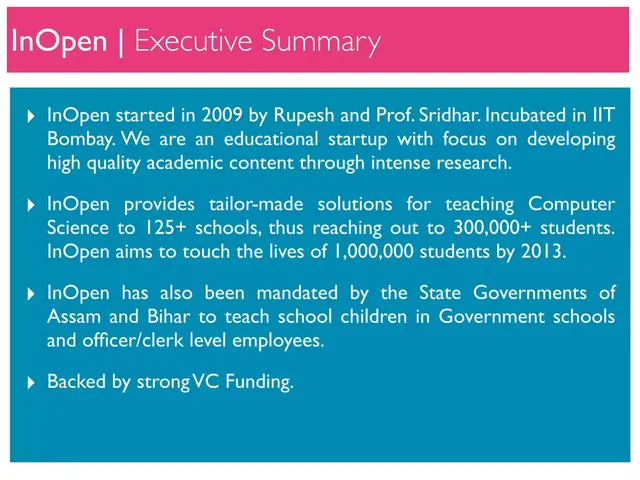 Company overview slide 3 from InOpen