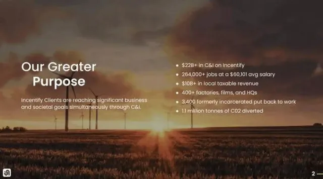 Company overview slide 2 from Incentify