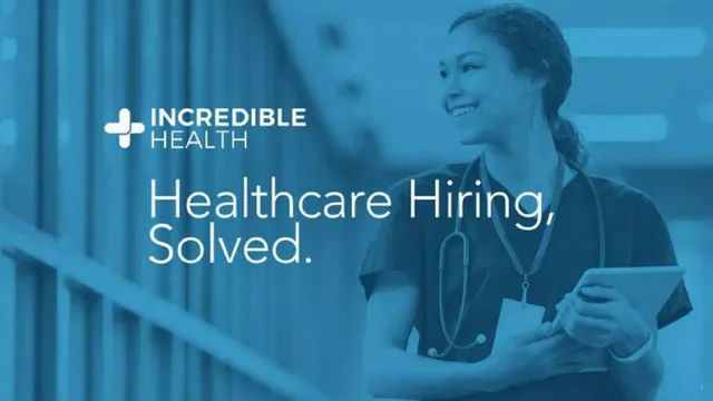 Incredible Health pitch deck cover