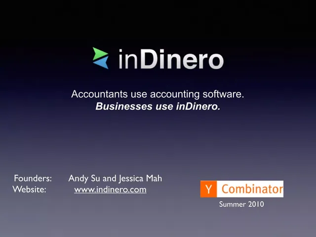 inDinero pitch deck cover