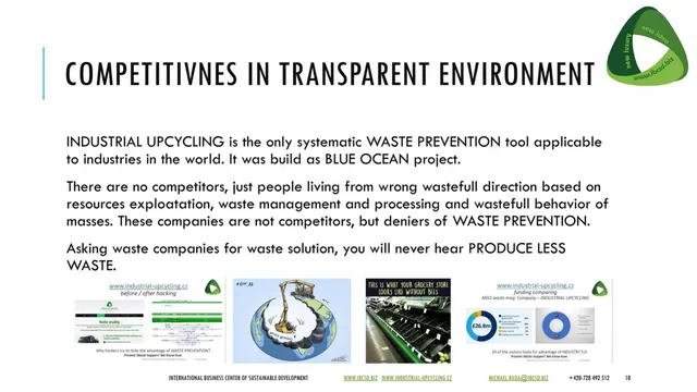 Competitors slide 10 from Industrial Upcycling