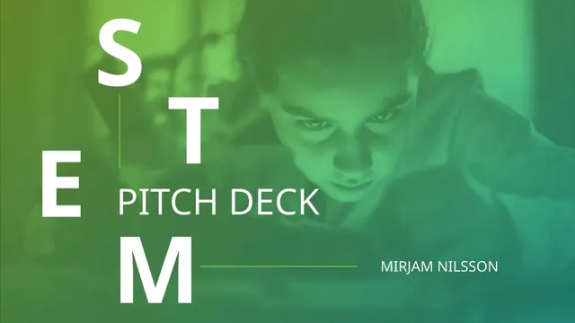 Contoso Ltd. pitch deck cover