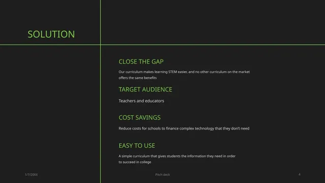 Product / solution slide 4 from Contoso Ltd.