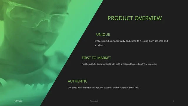 Product / solution slide 6 from Contoso Ltd.