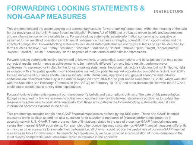 Disclaimer slide 2 from Instructure