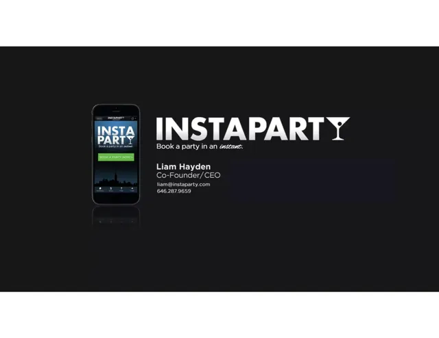 Instaparty pitch deck cover
