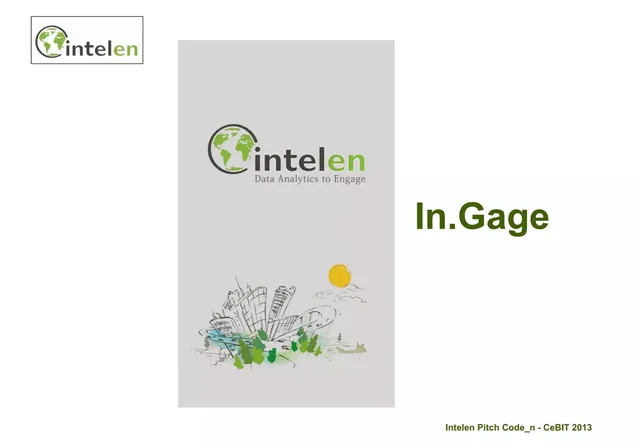 Section divider slide 4 from Intelen