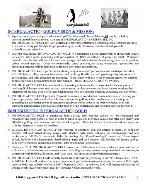 Vision slide 3 from Intergalactic Enterprises, Inc.