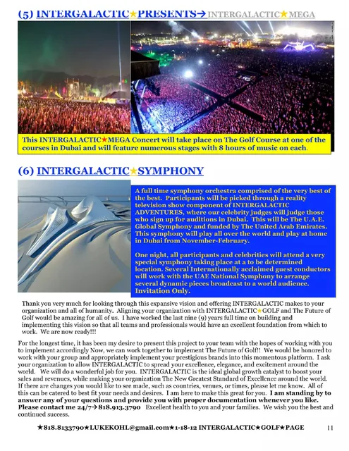 Thank you slide 12 from Intergalactic Enterprises, Inc.