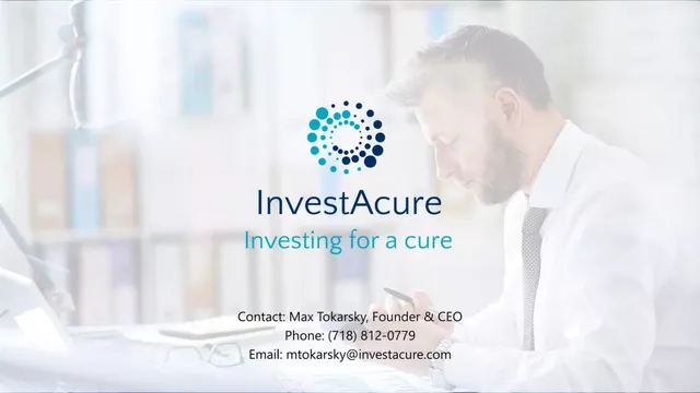 InvestAcure PBC pitch deck cover