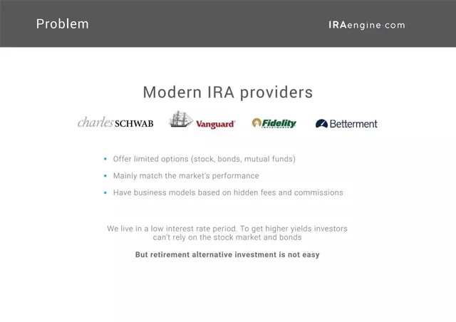 Problem slide 2 from IRAengine