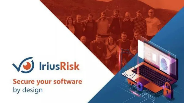 IriusRisk pitch deck cover
