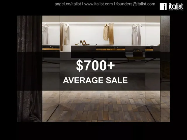 Thank you slide 6 from italist