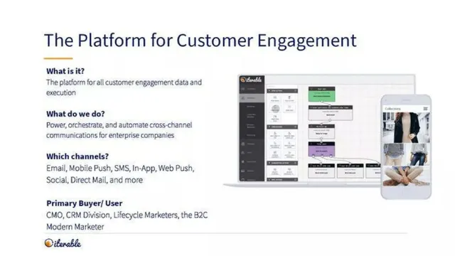 Product / solution slide 3 from Iterable