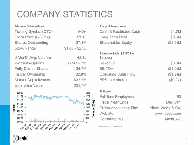 Financials slide 3 from Iveda