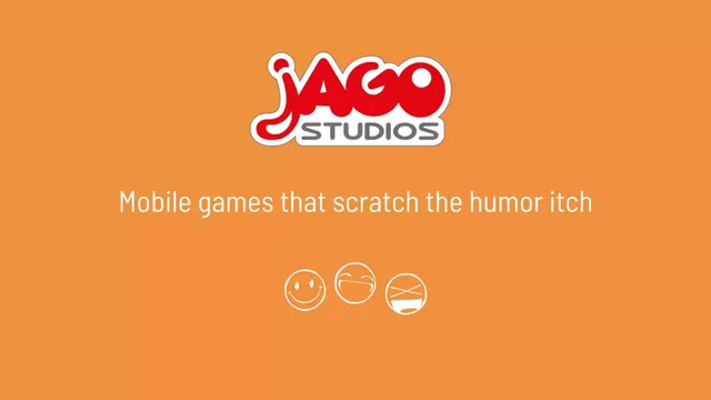 Jago Studios pitch deck cover