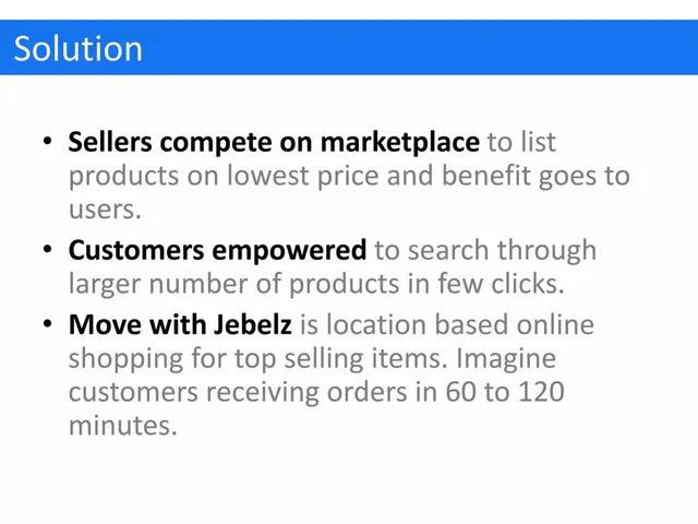 Product / solution slide 3 from Jebelz.com