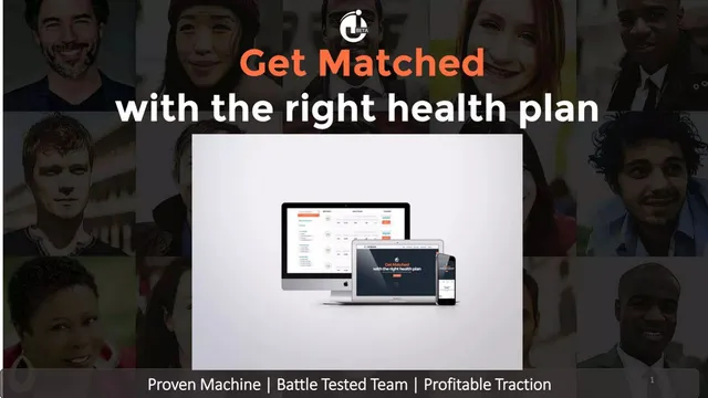 JibeHealth.com pitch deck cover